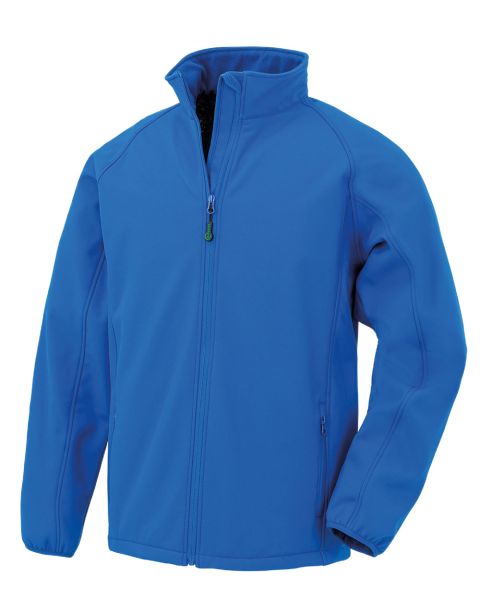 Nachhaltige Softshell Herrenjacke aus 100% recyceltem Polyester