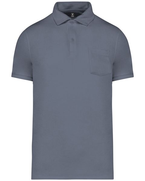 Herren Polohemd aus weichem Bio-Terrystoff - Made in Portugal