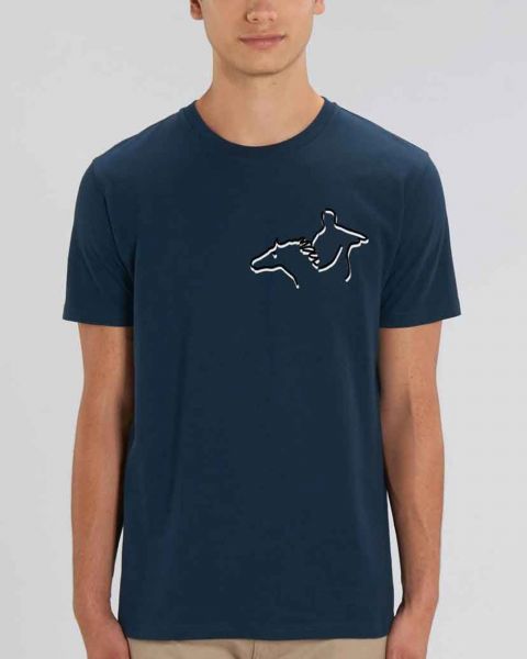 T-Shirt | Theodor Strom DGS | Navyblau