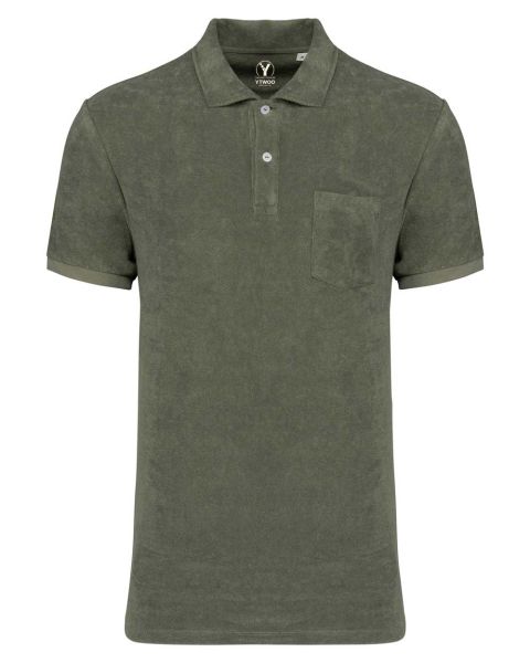 Herren Polohemd aus weichem Bio-Terrystoff - Made in Portugal