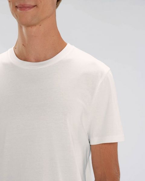 Carl | Basic T-Shirt Weiß, mittelschwer