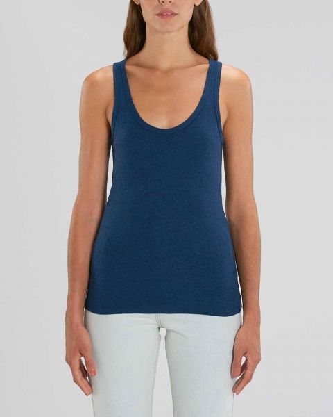 Daria | Damen Top aus Bio-Baumwolle, meliert
