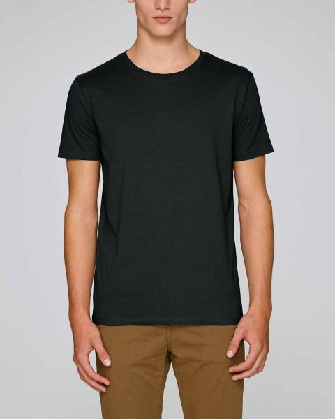 Leif | Männer T-Shirt in Schwarz aus 100% Bio-Baumwolle