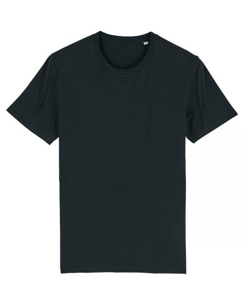 Cho | Basic T-Shirt Schwarz, mittelschwer
