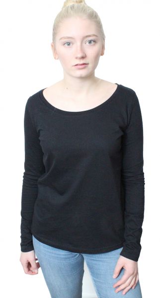 YTWOO Damen | Langarm-Shirt aus 100% Bio-Baumwolle Made in Kenia.