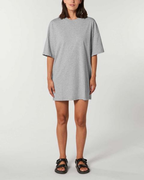 T-Shirt Kleid aus Bio Baumwolle; weit und locker; in drei Größen