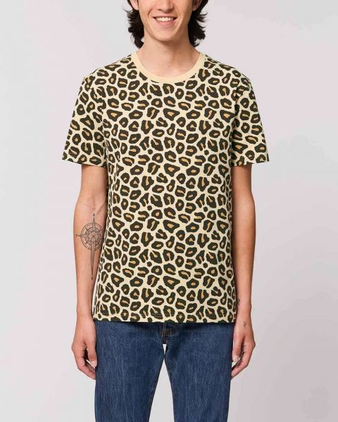 Fair Trade T-Shirt im Leoparden Look