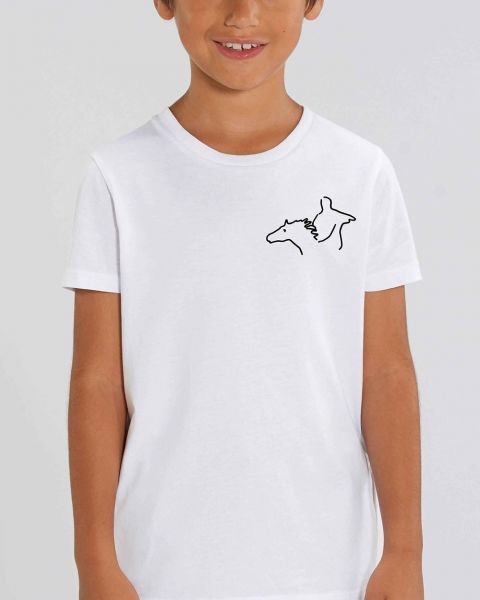 T-Shirt für Kinder| Theodor Strom DGS | Weiß