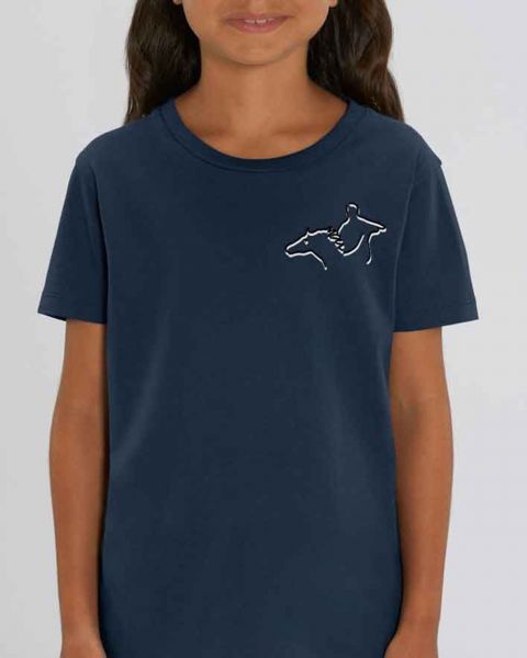 T-Shirt für Kinder| Theodor Strom DGS | Navyblau