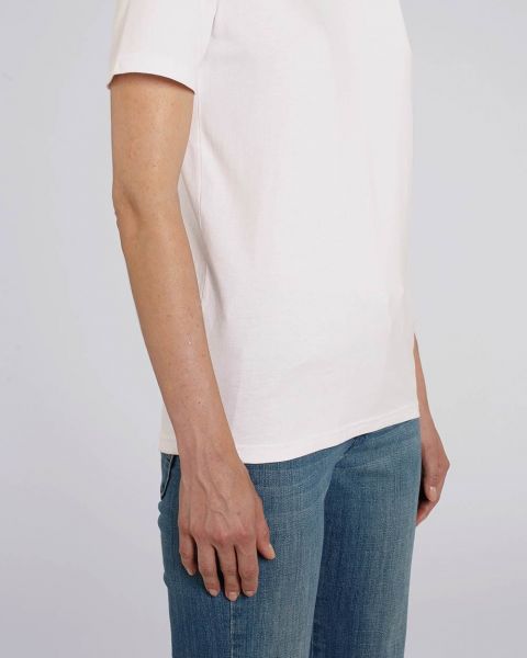 Carl | Basic T-Shirt Weiß, mittelschwer