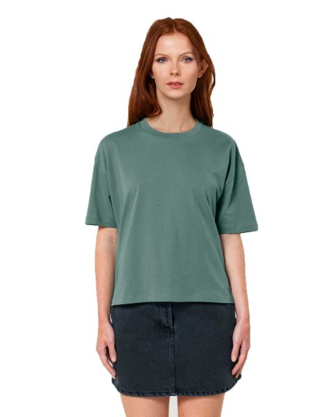 Damen Boxy T-Shirt aus Bio-Baumwolle