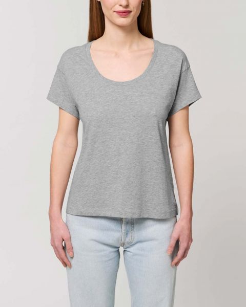 Sommerliches Damen T-Shirt aus Bio Baumwolle