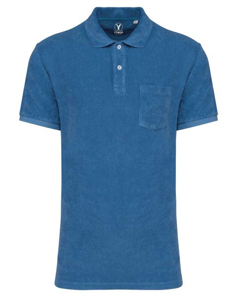Herren Polohemd aus weichem Bio-Terrystoff - Made in Portugal