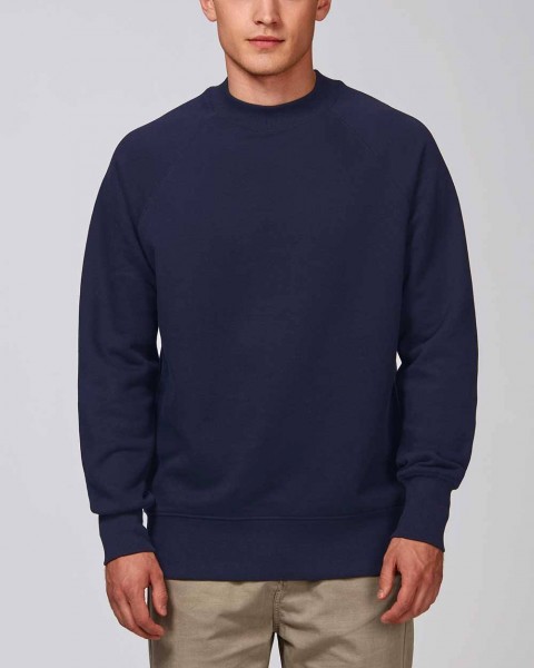Herren | Sweatshirt mit hohem Halsabschluss aus Bio-Baumwolle