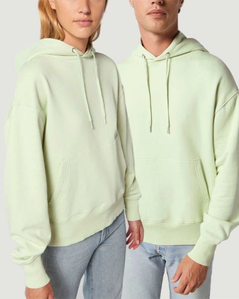 Lässiger Unisex Hoodie aus Bio-Baumwolle und recyceltes PET