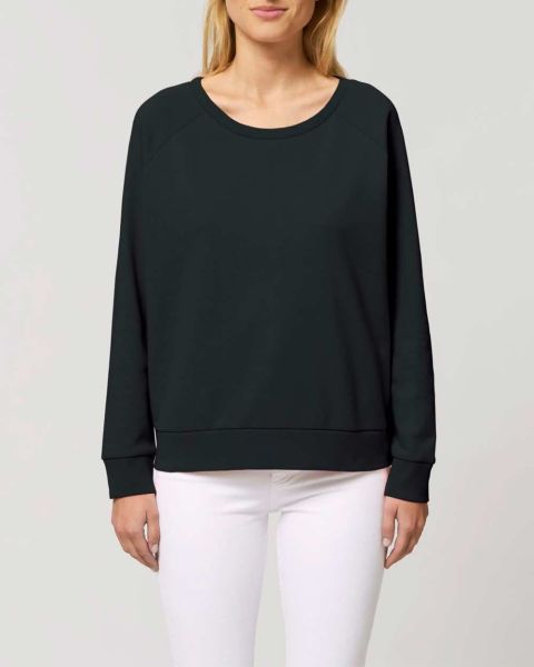 Damen Sweatshirt aus Bio-Baumwolle plus receyceltem PET