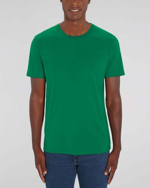 Curd | Basic T-Shirt Schwarz, mittelschwer