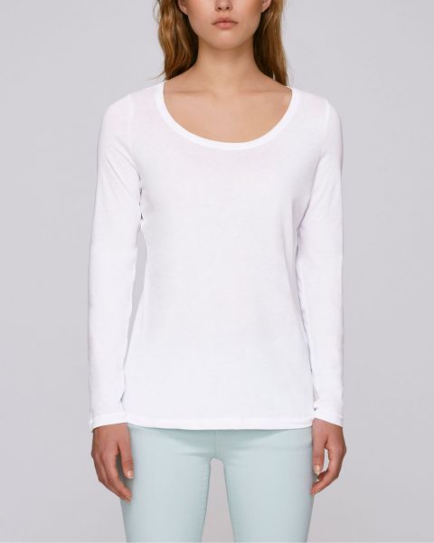 Damen Longsleeve aus 100% Bio-Baumwolle